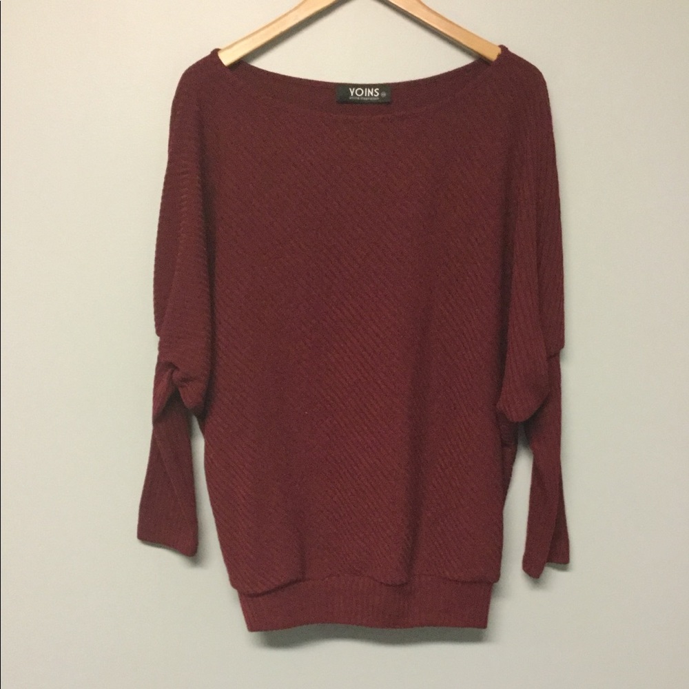 Off the shoulder sweater
